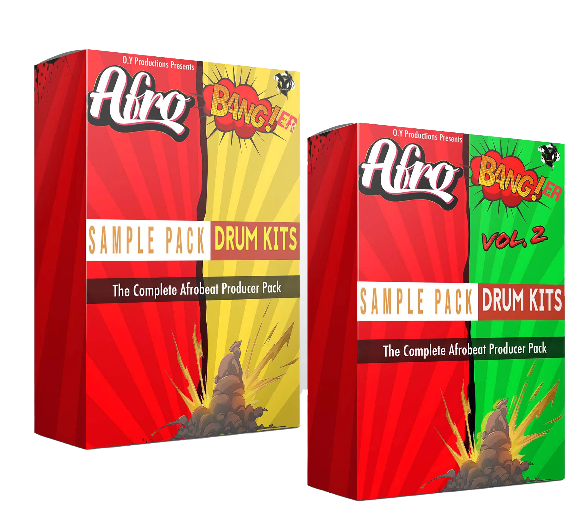 AfroBanger Afrobeat Producer Pack Vol 1 & Vol 2 Combo