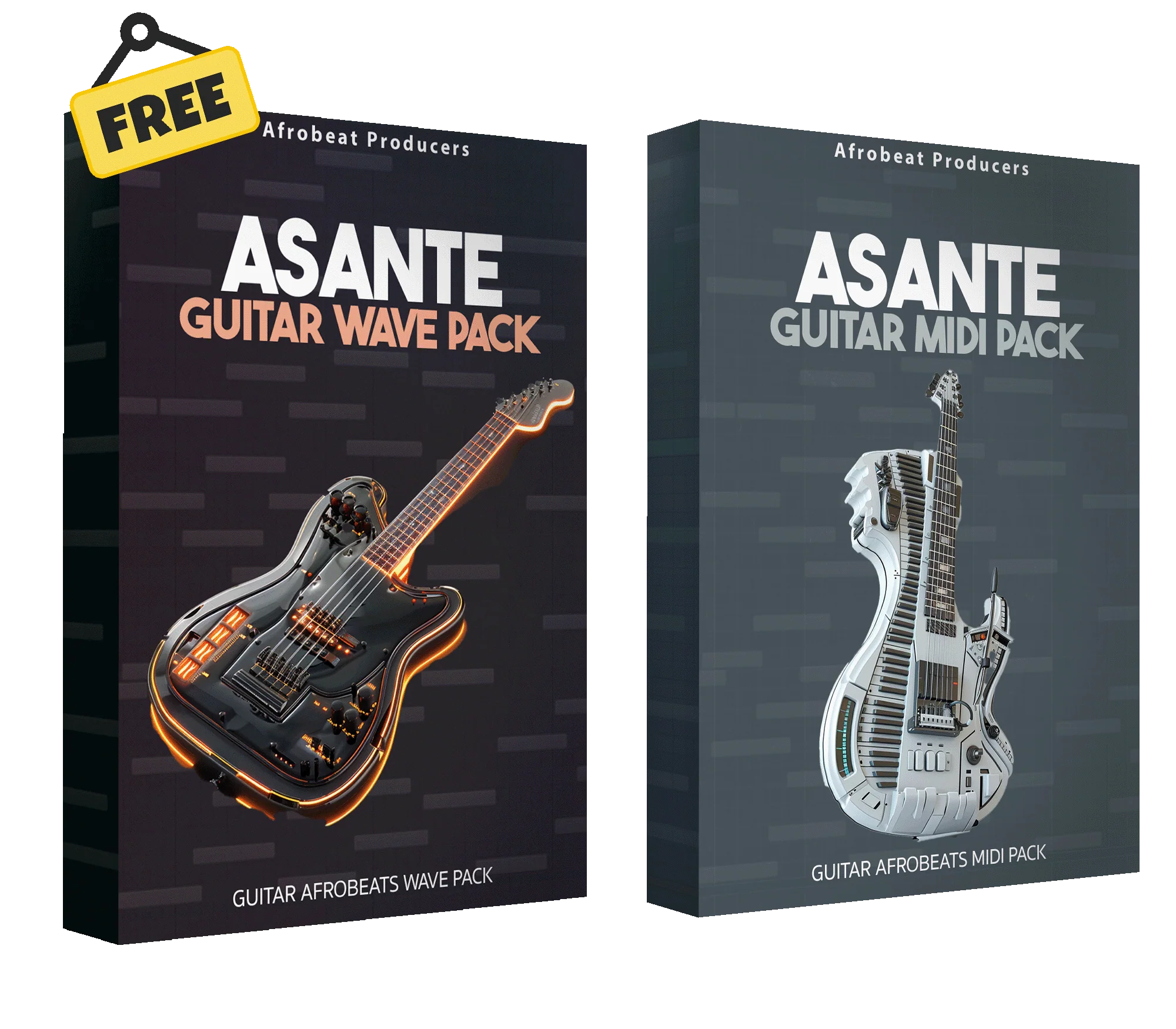 Asante Guitar Afrobeats MIDI Pack